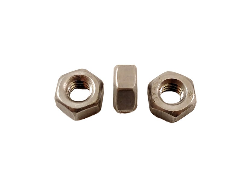 Chenango Supply 1/4-20 Stainless Steel Hex Nuts â€“ 304 Stainless, USS Coarse Thread, Corrosion-Resistant Fastening Nuts, 100 Pieces - Image 1